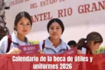 Calendario de la beca de útiles y uniformes 2026