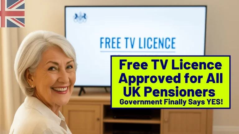 Free TV Licence for UK Pensioners