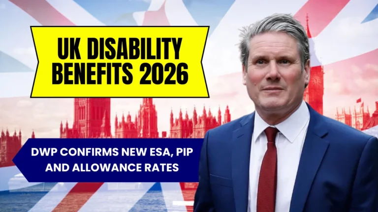 UK Disability Benefits 2026